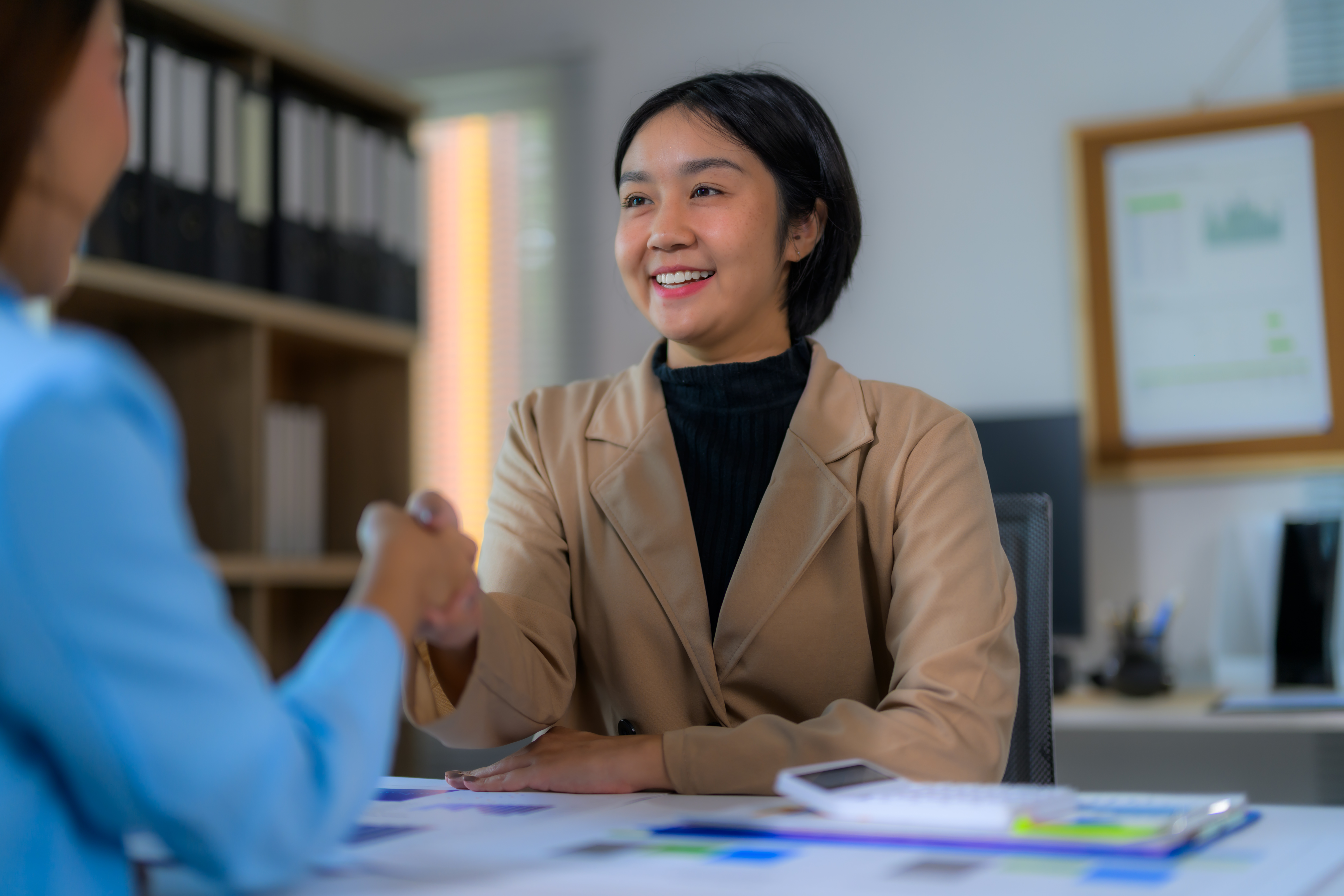 A good communicator following job interview tips